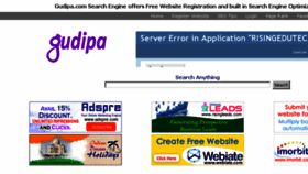 What Gudipa.com website looked like in 2015 (8 years ago)