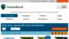 What Graszoden.nl website looked like in 2015 (9 years ago)