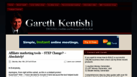 What Garethkentish.com website looked like in 2015 (8 years ago)