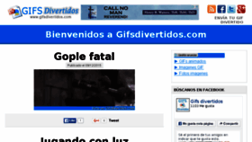 What Gifsdivertidos.com website looked like in 2015 (8 years ago)