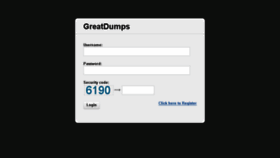 What Greatdump.su website looked like in 2015 (8 years ago)