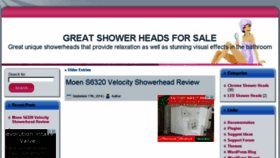 What Greatshowerheadsforsale.com website looked like in 2015 (8 years ago)