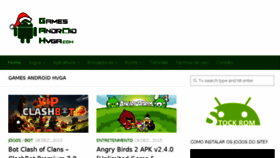 What Gamesandroidhvga.com website looked like in 2015 (8 years ago)