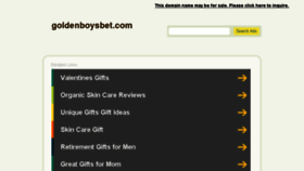 What Goldenboysbet.com website looked like in 2015 (8 years ago)