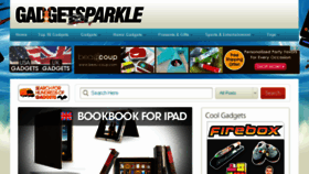 What Gadgetsparkle.com website looked like in 2015 (8 years ago)