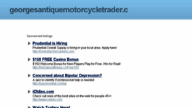 What Georgesantiquemotorcycletrader.com website looked like in 2015 (8 years ago)