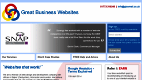 What Great-business-websites.co.uk website looked like in 2015 (8 years ago)
