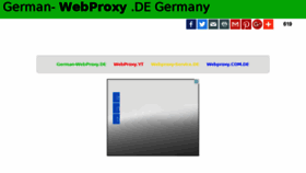 What German-webproxy.de website looked like in 2015 (8 years ago)