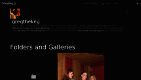 What Gregthekeg.com website looked like in 2015 (8 years ago)