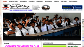 What Gjcollege.org website looked like in 2015 (8 years ago)