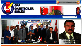 What Gapgazetecilerbirligi.com website looked like in 2015 (8 years ago)
