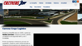 What Grupocarreras.com website looked like in 2016 (8 years ago)