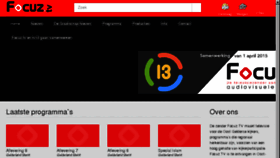 What Graafschap.tv website looked like in 2016 (8 years ago)