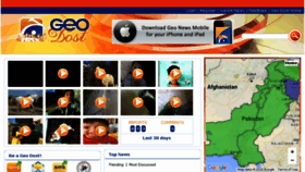 What Geodost.tv website looked like in 2016 (8 years ago)