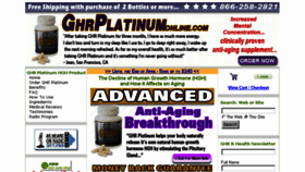 What Ghrplatinumonline.com website looked like in 2016 (8 years ago)