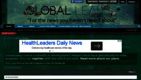 What Globalleaks.com website looked like in 2016 (8 years ago)