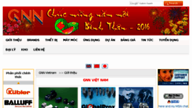 What Gnnvietnam.com website looked like in 2016 (8 years ago)