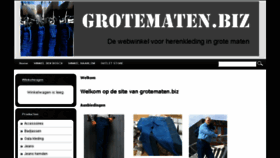 What Grotetshirts.nl website looked like in 2016 (8 years ago)