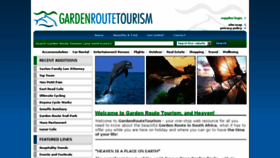 What Gardenroutetourism.co.za website looked like in 2016 (8 years ago)