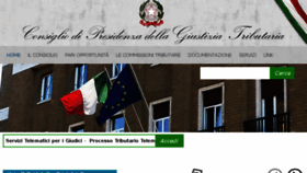 What Giustizia-tributaria.it website looked like in 2016 (8 years ago)