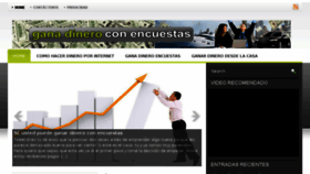 What Ganadineroencuestas.com website looked like in 2016 (8 years ago)