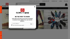 What Globalite.in website looked like in 2016 (8 years ago)