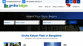 What Gruhakalyan.com website looked like in 2016 (8 years ago)