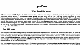 What Gsm.zone website looked like in 2016 (8 years ago)