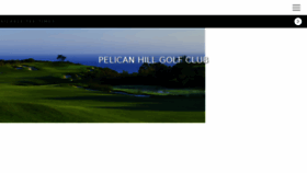 What Golfpelicanhill.com website looked like in 2016 (8 years ago)