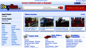 What Guayaquil.doplim.ec website looked like in 2016 (8 years ago)