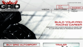What Gridgame.com website looked like in 2016 (8 years ago)