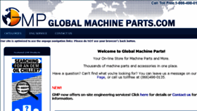 What Globalmachineparts.com website looked like in 2016 (8 years ago)