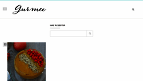 What Gurmee.net website looked like in 2016 (8 years ago)