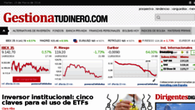 What Gestionatudinero.com website looked like in 2016 (8 years ago)