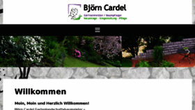 What Gaertnermeistercardel.de website looked like in 2016 (8 years ago)