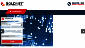 What Goldnet.com.tr website looked like in 2016 (8 years ago)