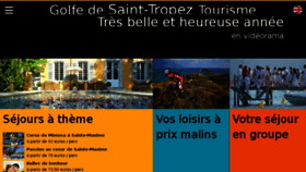 What Golfe-saint-tropez-information.com website looked like in 2016 (8 years ago)