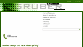 What Gruber-md.de website looked like in 2016 (8 years ago)