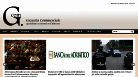 What Gazzettacommerciale.com website looked like in 2016 (8 years ago)