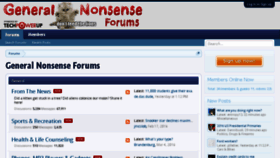 What Generalnonsense.net website looked like in 2016 (8 years ago)