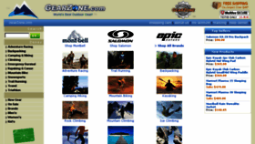 What Gearzone.com website looked like in 2016 (8 years ago)