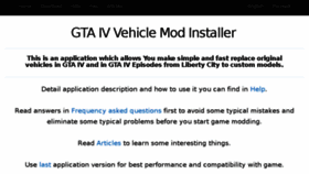 What Gtavmi.com website looked like in 2016 (8 years ago)
