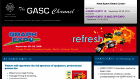 What Gasc.org website looked like in 2016 (8 years ago)