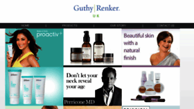 What Guthy-renker.co.uk website looked like in 2016 (8 years ago)