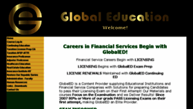 What Globaledusa.com website looked like in 2016 (8 years ago)