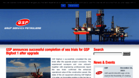 What Gspoffshore.com website looked like in 2016 (8 years ago)