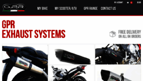 What Gpr-motorcycle-exhausts.co.uk website looked like in 2016 (8 years ago)