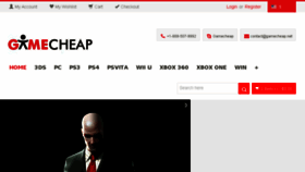 What Gamecheap.net website looked like in 2016 (8 years ago)