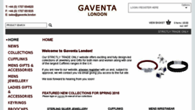 What Gaventa.london website looked like in 2016 (8 years ago)