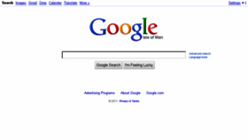 What Google.co.im website looked like in 2016 (8 years ago)
